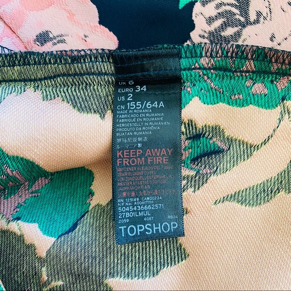 TOPSHOP BEAUTIFUL Floral skirt - Picture 7 of 7